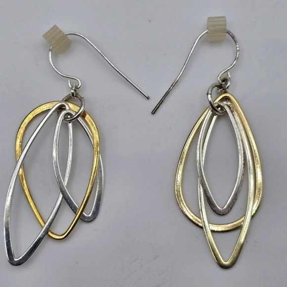 Jewelry - Sterling Silver Layered Dangle Earrings